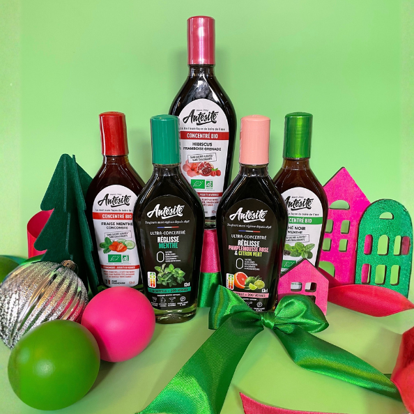 Des alternatives aux sodas et à l’alcool pour des fêtes plus saines avec Antésite