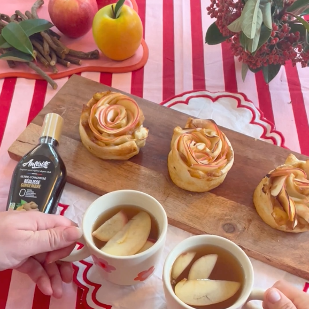 Roulés pomme-cannelle