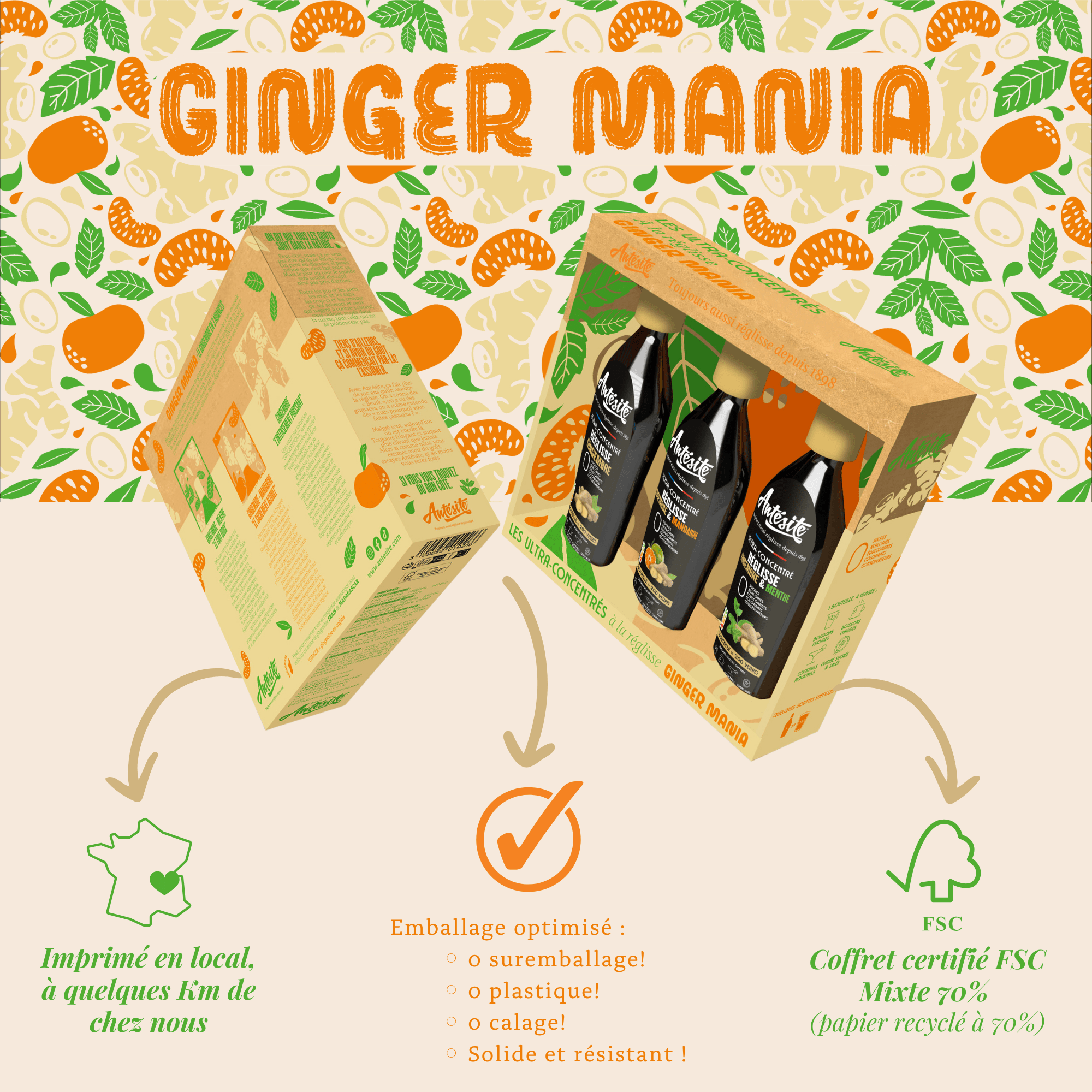 Antésite Coffret Coffret GINGER MANIA !