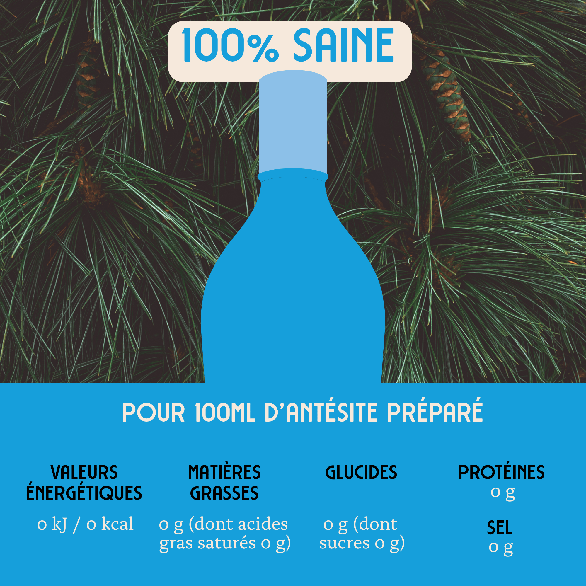 Antésite Ultra-concentrés Réglisse eucalyptus pin