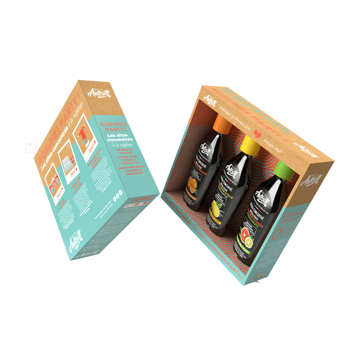 Antésite Coffret Coffret AGRUMES PARTY !