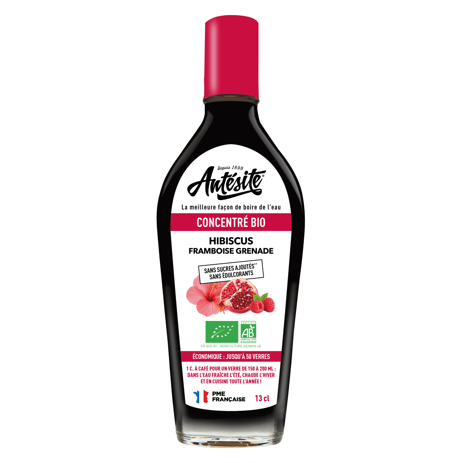 Antésite Concentrés de fruits Hibiscus framboise grenade