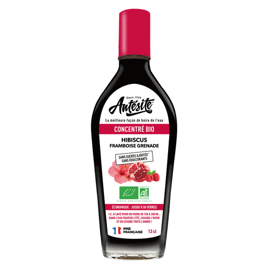 Antésite Concentrés de fruits Hibiscus framboise grenade