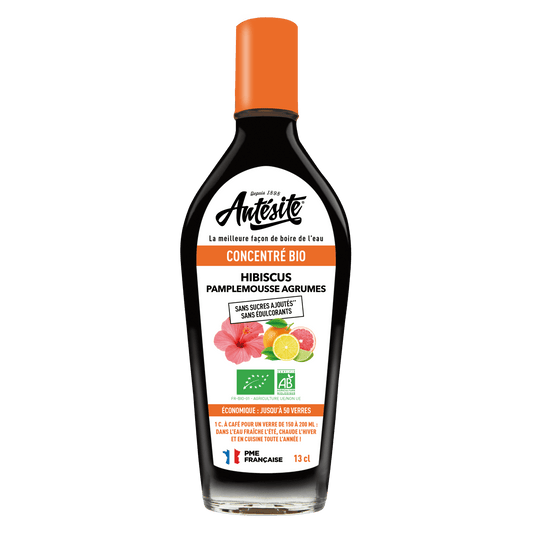 Antésite Concentrés de fruits Hibiscus pamplemousse agrumes