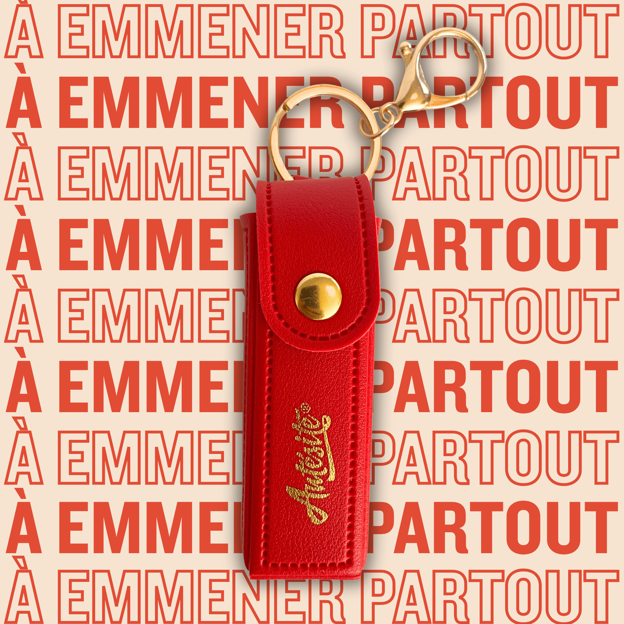 Antésite ETUI MINI FORMAT ROUGE