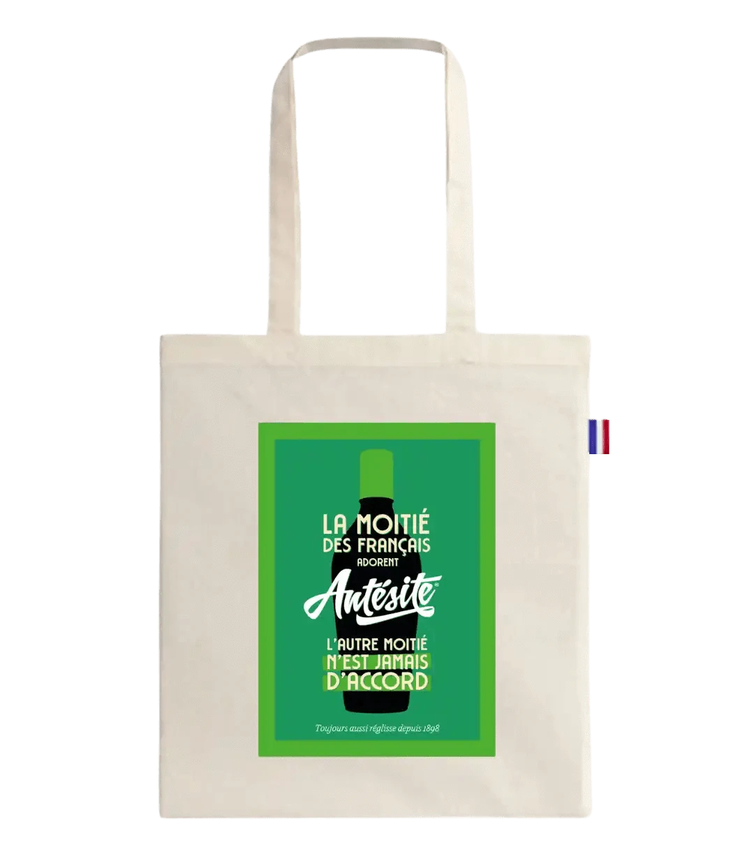 Antésite TOTEBAG COLLECTOR AFFICHE VERTE