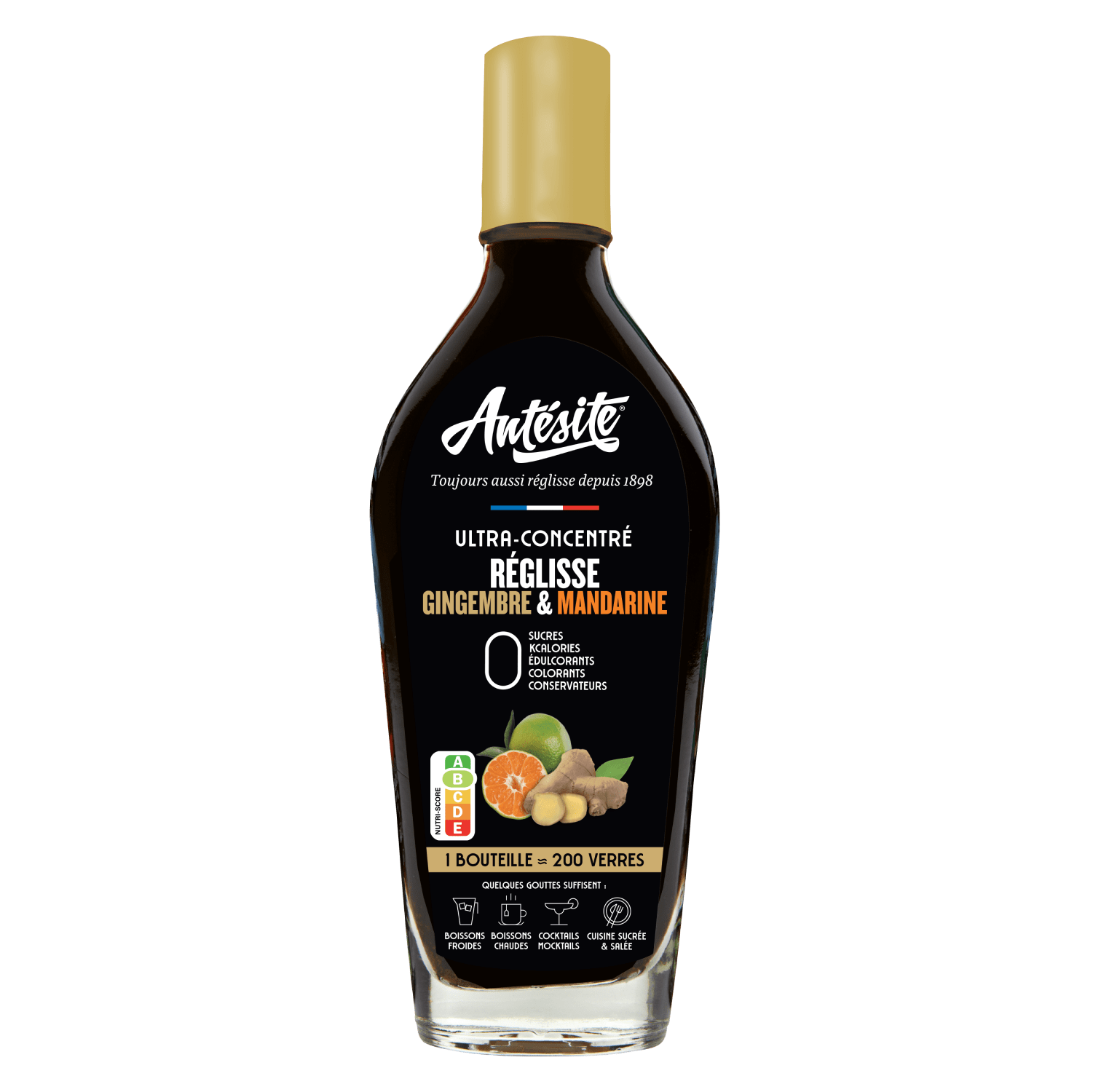 Antésite Ultra-concentrés Réglisse Gingembre & mandarine