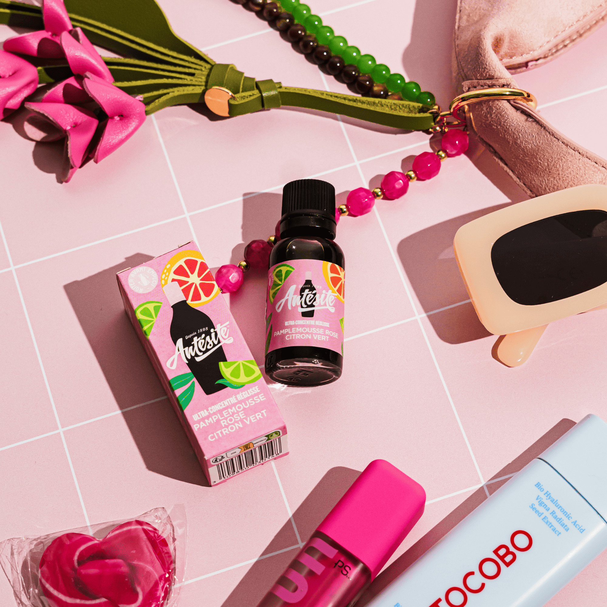 Antésite Ultra-concentrés Réglisse pamplemousse rose & citron vert mini format